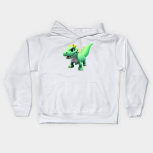 Little Dino 3 Kids Hoodie